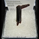 Mineral Specimen: Rutile from Diamantina, Minas Gerais, Brazil Mineral Specimen: Rutile from Diamantina, Minas Gerais, Brazil