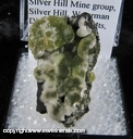 Minerals Specimen: Smithsonite from Silver Hill Mine group, Silver Hill, Waterman Dist., Waterman Mts, Pima Co., Arizona Minerals Specimen: Smithsonite from Silver Hill Mine group, Silver Hill, Waterman Dist., Waterman Mts, Pima Co., Arizona