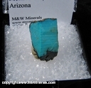 Minerals Specimen: Turquoise from Kingman area, Cerbat Mts., Mohave Co., Arizona Minerals Specimen: Turquoise from Kingman area, Cerbat Mts., Mohave Co., Arizona