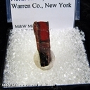 Minerals Specimen: Almandine Garnet (gemmy) from Gore Mountain Mine, North River, Warren Co., New York Minerals Specimen: Almandine Garnet (gemmy) from Gore Mountain Mine, North River, Warren Co., New York