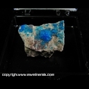Minerals Specimen: Papagoite, Ajoite from New Cornelia Mine, Ajo, Pima County, Arizona Minerals Specimen: Papagoite, Ajoite from New Cornelia Mine, Ajo, Pima County, Arizona