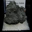 Minerals Specimen: Credenerite from Glucksstern Mine, Gottlob Hill, Friedrichroda, Thuringian Forest, Thuringia, Germany Minerals Specimen: Credenerite from Glucksstern Mine, Gottlob Hill, Friedrichroda, Thuringian Forest, Thuringia, Germany