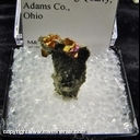 Minerals Specimen: Sphalerite, Iridescent from Standard Slag Quarry, Adams Co., Ohio Minerals Specimen: Sphalerite, Iridescent from Standard Slag Quarry, Adams Co., Ohio