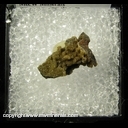 Mineral Specimen: Senegalite on Hematite from Jangada Mine, Brumadinho, Minas Gerais, Brazil