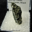 Minerals Specimen: Baddeleyite from Popos de Caldas, Minas Gerais, Brazil Minerals Specimen: Baddeleyite from Popos de Caldas, Minas Gerais, Brazil