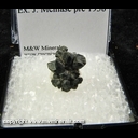 Minerals Specimen: Augite from Pribilof Islands, Alaska Ex. J. Melhase pre 1938 Minerals Specimen: Augite from Pribilof Islands, Alaska Ex. J. Melhase pre 1938