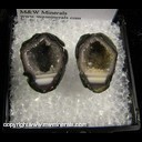 Minerals Specimen: Quartz/Agate Geode from Chihuahua, Mexico Ex. Les Wilson Minerals Specimen: Quartz/Agate Geode from Chihuahua, Mexico Ex. Les Wilson