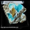 Minerals Specimen: Hemimorphite from Wenshan, China Minerals Specimen: Hemimorphite from Wenshan, China