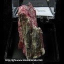 Minerals Specimen: Cummingtonite on Rhodonite from Morro da Mina, Conselheiro Lafaiete, Minas Gerais, Brazil Minerals Specimen: Cummingtonite on Rhodonite from Morro da Mina, Conselheiro Lafaiete, Minas Gerais, Brazil