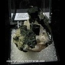 Minerals Specimen: Augite, Calcite, Pyrite, Fluorite from Yates Mine, Otter Lake, Quebec, Canada A. Bohne 1978 Minerals Specimen: Augite, Calcite, Pyrite, Fluorite from Yates Mine, Otter Lake, Quebec, Canada A. Bohne 1978