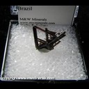 Minerals Specimen: Rutile - Sagenite Reticulated Twins from Diamantina, Minas Gerais, Brazil Minerals Specimen: Rutile - Sagenite Reticulated Twins from Diamantina, Minas Gerais, Brazil