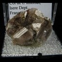 Minerals Specimen: Axinite-(Fe) from Col de L'infernet, Isere Dept., France Minerals Specimen: Axinite-(Fe) from Col de L'infernet, Isere Dept., France