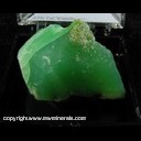 Mineral Specimen: Chrysoprase from Brazil Mineral Specimen: Chrysoprase from Brazil