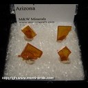 Minerals Specimen: Wulfenite from Rowley Mine, Thebes, Maricopa Co., Arizona Minerals Specimen: Wulfenite from Rowley Mine, Thebes, Maricopa Co., Arizona