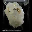 Minerals Specimen: Crylolite, Siderite from Ivigtut, Arsuk Firth, Kitaa Province, Greenland Minerals Specimen: Crylolite, Siderite from Ivigtut, Arsuk Firth, Kitaa Province, Greenland