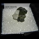 Mineral Specimen: Uvite Tourmaline, Magnesite from Brumado, Bahia, Brazil