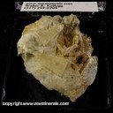Minerals Specimen: Vaesite on Calcite from Torrente Vesale, Modena, Italy Minerals Specimen: Vaesite on Calcite from Torrente Vesale, Modena, Italy