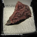 Minerals Specimen: Cinnabar from New Almaden, Santa Clara Co., California Minerals Specimen: Cinnabar from New Almaden, Santa Clara Co., California