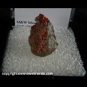 Minerals Specimen: Vanadinite from Obir, Carinthia, Austrial Minerals Specimen: Vanadinite from Obir, Carinthia, Austrial