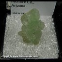 Mineral Specimen: Fluorite from Oatman, Black Mountains, Mohave Co., Arizona Mineral Specimen: Fluorite from Oatman, Black Mountains, Mohave Co., Arizona