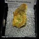 Minerals Specimen: Dussertite from Clara Mine, Oversolfach, Black Forest, Baden-Wuthemberg, Germany Minerals Specimen: Dussertite from Clara Mine, Oversolfach, Black Forest, Baden-Wuthemberg, Germany