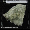 Minerals Specimen: Fluellite from Willard Mine, Pershing Co., Nevada Minerals Specimen: Fluellite from Willard Mine, Pershing Co., Nevada