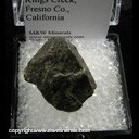 Minerals Specimen: Bismuthinite from Lot One Mine, Kings Creek, Fresno Co., California Minerals Specimen: Bismuthinite from Lot One Mine, Kings Creek, Fresno Co., California