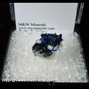 Minerals Specimen: Azurite, Cerussite from Tsumeb, Namibia Ex. Wolfgang henkel Minerals Specimen: Azurite, Cerussite from Tsumeb, Namibia Ex. Wolfgang henkel