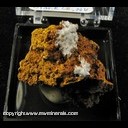 Minerals Specimen: Hemimorphite from Milford Mine, Goodsprings, Clark Co., Nevada Collected by Pat Haynes Minerals Specimen: Hemimorphite from Milford Mine, Goodsprings, Clark Co., Nevada Collected by Pat Haynes