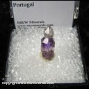 Minerals Specimen: Reverse Scepter Amethyst from Sintra Mt., Sintra, Lisbon Dist., Portugal Minerals Specimen: Reverse Scepter Amethyst from Sintra Mt., Sintra, Lisbon Dist., Portugal