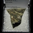 Minerals Specimen: Indialite from Pyramid Lake, Washoe Co., Nevada Ex. Steve Pullman Minerals Specimen: Indialite from Pyramid Lake, Washoe Co., Nevada Ex. Steve Pullman