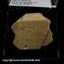 Minerals Specimen: Orthoclase Carlsbad Twin from Aquaduct Road area, Water Canyon, Cinco, Kern Co., California Minerals Specimen: Orthoclase Carlsbad Twin from Aquaduct Road area, Water Canyon, Cinco, Kern Co., California