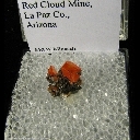 Mineral Specimen: Wulfenite from Red Cloud Mine, La Paz Co., Arizona Mineral Specimen: Wulfenite from Red Cloud Mine, La Paz Co., Arizona