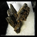Mineral Specimen: Goethite crystals from Missouri ore-1975 Mineral Specimen: Goethite crystals from Missouri ore-1975