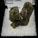 Minerals Specimen: Fluorapatite, Muscovite from Conselheiro Pena, Minas Gerais, Brazil Minerals Specimen: Fluorapatite, Muscovite from Conselheiro Pena, Minas Gerais, Brazil