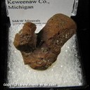 Mineral Specimen: Copper Crystals from Central Mine, Keweenaw Co., Michigan