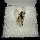 Minerals Specimen: Rutile, Quartz from Sevier Co., Tennesee Minerals Specimen: Rutile, Quartz from Sevier Co., Tennesee
