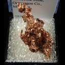 Minerals Specimen: Copper from Caledonia Mine, Ontonagon Co., Michigan Minerals Specimen: Copper from Caledonia Mine, Ontonagon Co., Michigan