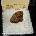 Minerals Specimen: Fayalite variety: Hortonolite, Osumilite from McKinzie Pass, Lane Co., Oregon Minerals Specimen: Fayalite variety: Hortonolite, Osumilite from McKinzie Pass, Lane Co., Oregon