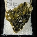 Minerals Specimen: Siderite, Green with Mica from Wake Co., North Carolina Ex. Neely circa 1960 Minerals Specimen: Siderite, Green with Mica from Wake Co., North Carolina Ex. Neely circa 1960