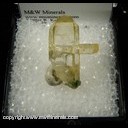 Minerals Specimen: Quartz variety: Golden Healer with Uvite from Brumado, Bahia, Brazil Minerals Specimen: Quartz variety: Golden Healer with Uvite from Brumado, Bahia, Brazil