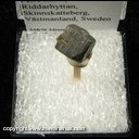 Minerals Specimen: Cobaltite from Pelle Mine, Riddarhyttan, Skinnskatteberg, Vastmanland, Sweden Minerals Specimen: Cobaltite from Pelle Mine, Riddarhyttan, Skinnskatteberg, Vastmanland, Sweden