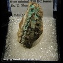 Minerals Specimen: Glaucocerinite from Laurion, Greece Collected 1991 by B. Rieck from original 250 BC tunnel, Ex. D. Shannon Minerals Specimen: Glaucocerinite from Laurion, Greece Collected 1991 by B. Rieck from original 250 BC tunnel, Ex. D. Shannon