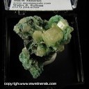 Minerals Specimen: Cerussite variety Chrome, Plumbogummite from Daoping Mine, Gongcheng Co., Guilin Prefecture, Guangxi Zhuang AR., China Minerals Specimen: Cerussite variety Chrome, Plumbogummite from Daoping Mine, Gongcheng Co., Guilin Prefecture, Guangxi Zhuang AR., China