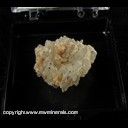 Mineral Specimen: Woodhouseite on Quartz from Champion Mine, White Mountain, Laws, White Mts, Mono Co., California, USA Mineral Specimen: Woodhouseite on Quartz from Champion Mine, White Mountain, Laws, White Mts, Mono Co., California, USA