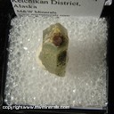 Minerals Specimen: Hematite on Quartz with Included Chlorite from Sulzer, Hetta Inlet, Prince of Wales Island, Alaska Minerals Specimen: Hematite on Quartz with Included Chlorite from Sulzer, Hetta Inlet, Prince of Wales Island, Alaska