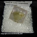 Minerals Specimen: Fluorite from Mustang Mountain, Esmeralda Co., Nevada Ex. Steve Pullman, Ex. Mark & Lynn Langenfield Minerals Specimen: Fluorite from Mustang Mountain, Esmeralda Co., Nevada Ex. Steve Pullman, Ex. Mark & Lynn Langenfield