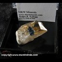 Mineral Specimen: Rutilated Quartz, Hematite from Novo Horizonte, Bahia, Brazil