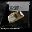 Mineral Specimen: Rutilated Quartz, Hematite from Novo Horizonte, Bahia, Brazil Mineral Specimen: Rutilated Quartz, Hematite from Novo Horizonte, Bahia, Brazil