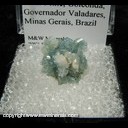 Minerals Specimen: Fluorapatite, Albite, Muscovite from Faria Mine, Golconda, Governador Valadares, Minas Gerais, Brazil Minerals Specimen: Fluorapatite, Albite, Muscovite from Faria Mine, Golconda, Governador Valadares, Minas Gerais, Brazil